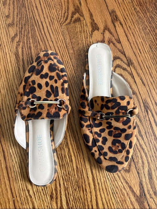 Musshoe Shoes - Cheetah mules